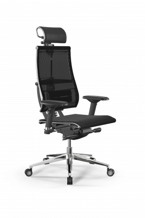 Кресло Y 4DF B2-5D - YM93 /Kc00/Nc00/D04P/H2cL-3D(M26.B35.G25.W04), черный