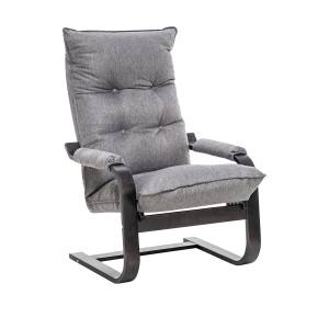 Кресло-трансформер Leset Оливер Венге текстура Malmo 90 (серый)