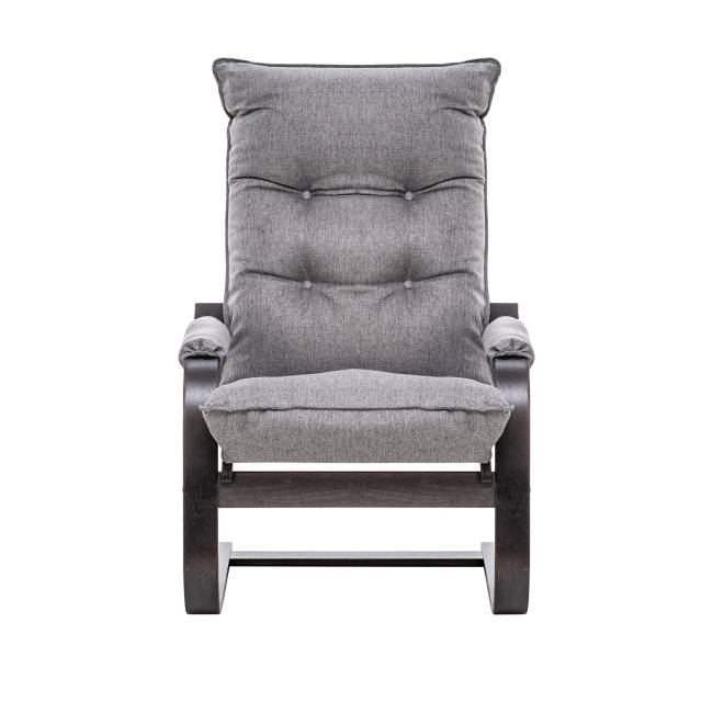 Кресло-трансформер Leset Оливер Венге текстура Malmo 90 (серый)