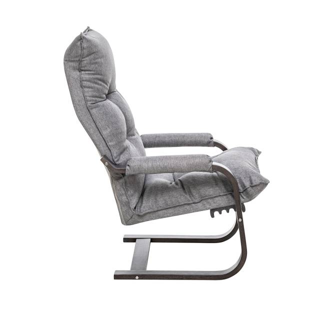 Кресло-трансформер Leset Оливер Венге текстура Malmo 90 (серый)