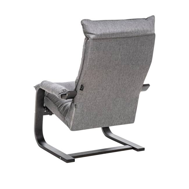 Кресло-трансформер Leset Оливер Венге текстура Malmo 90 (серый)