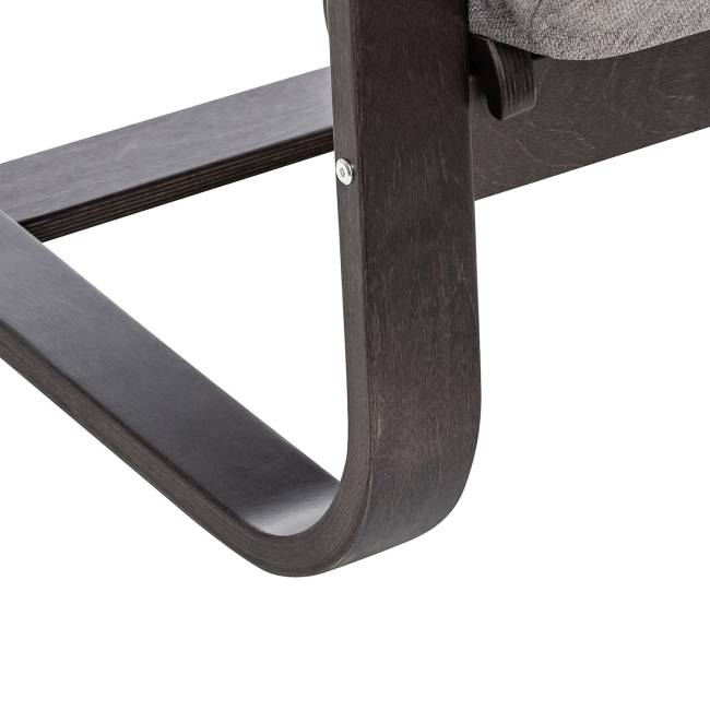 Кресло-трансформер Leset Оливер Венге текстура Malmo 90 (серый)