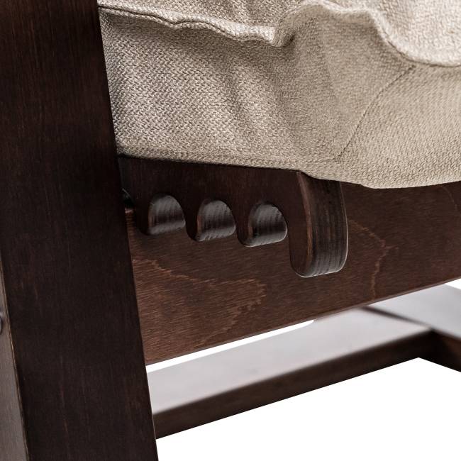 Кресло-трансформер Leset Оливер Орех текстура Malmo 05 (бежевый)