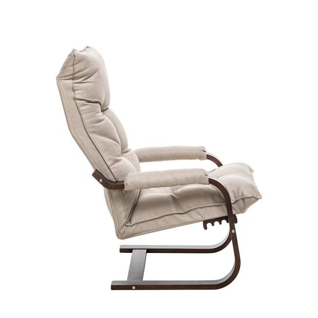 Кресло-трансформер Leset Оливер Орех текстура Malmo 05 (бежевый)