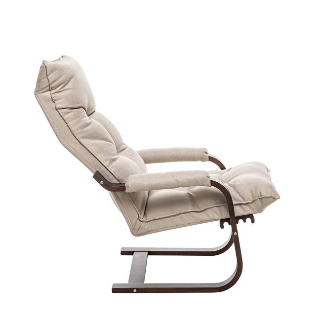 Кресло-трансформер Leset Оливер Орех текстура Malmo 05 (бежевый)