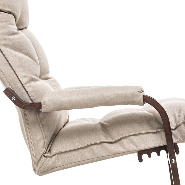 Кресло-трансформер Leset Оливер Орех текстура Malmo 05 (бежевый)