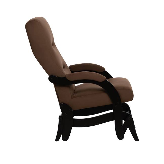 Кресло-маятник Leset Дэми Венге V23 молочный шоколад