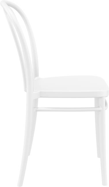 Стул пластиковый Victor белый 450х520х850 мм