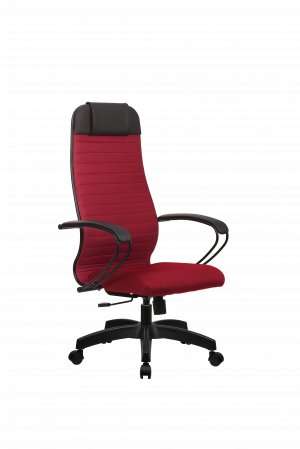 Кресло МЕТТА-21(MPRU)/подл.130/осн.001, красный/красный