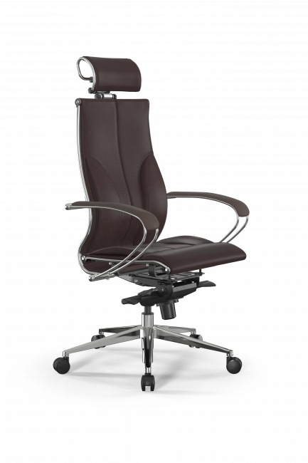 Кресло Samurai B2-10K - Infinity /Kc06/Nc06/K2cL/H2cL-3D(M06.B32.G11.W03), темно-коричневый