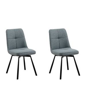 Стул Boun вращающийся зеленый 2 шт.