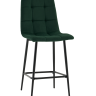 Стул полубарный Одди велюр темно-зеленый
