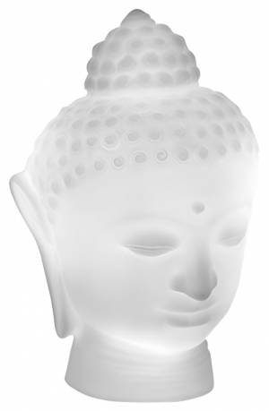 Светильник пластиковый настольный Будда Buddha Lighting белый 220х200х340 мм