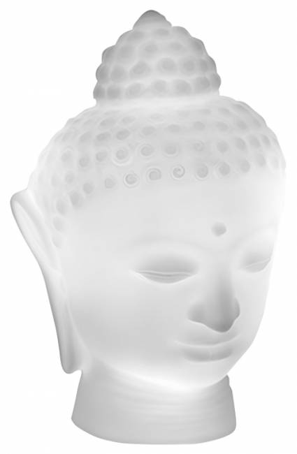 Светильник пластиковый настольный Будда Buddha Lighting белый 220х200х340 мм