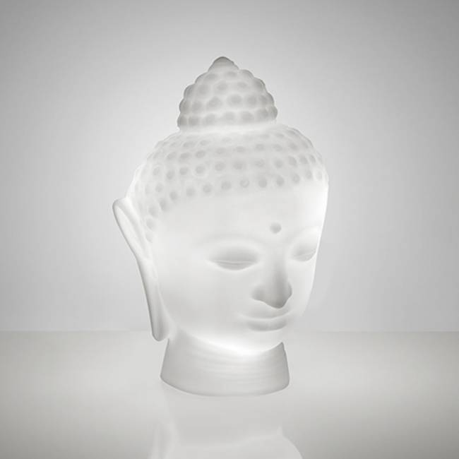 Светильник пластиковый настольный Будда Buddha Lighting белый 220х200х340 мм