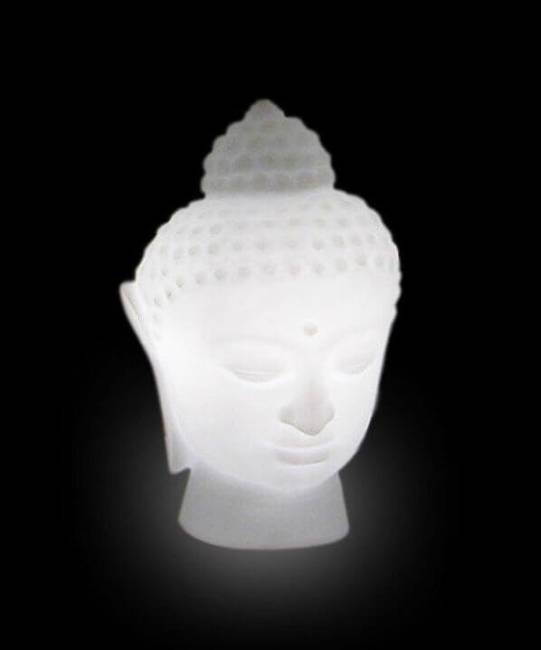 Светильник пластиковый настольный Будда Buddha Lighting белый 220х200х340 мм