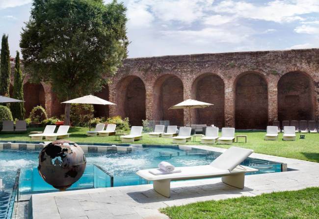 Шезлонг-лежак пластиковый Ponente Standard 2000х680х340 мм