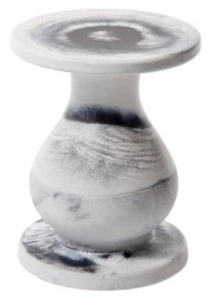 Столик кофейный пластиковый Ottocento Mini M Special арабескато Ø350х450 мм