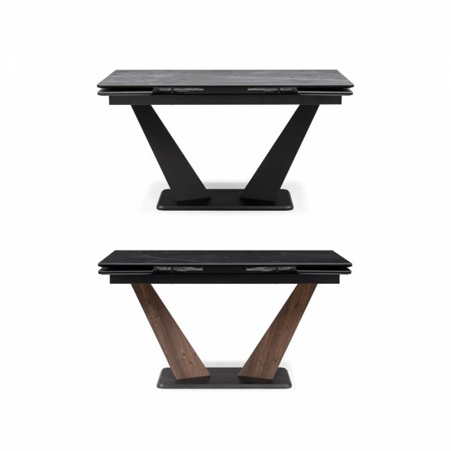 Керамический стол Кели 140(200)х80х76 белый