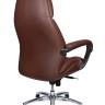 Кресло офисное / Гранд / Grand  / коричневая экокожа