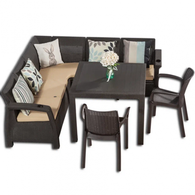 Комплект мебели YALTA CORNER KVATRO 2 SET