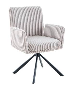 Стул DikLine 6827 т.к Бежевая Velo 30, опоры черные