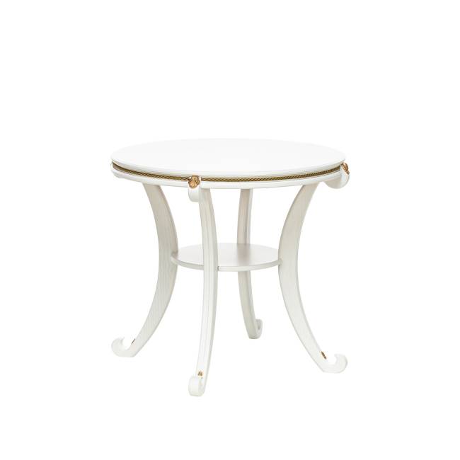 Стол журнальный Leset "Глория М" Молочный дуб