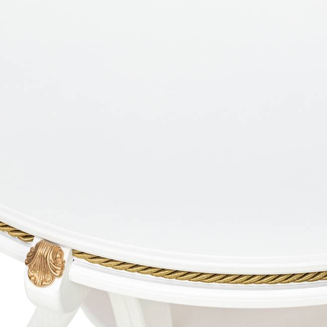 Стол журнальный Leset "Глория М" Молочный дуб