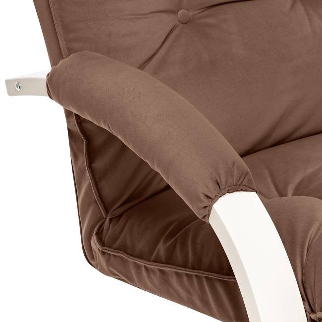 Кресло-трансформер Leset Монако Слоновая кость V23 молочный шоколад