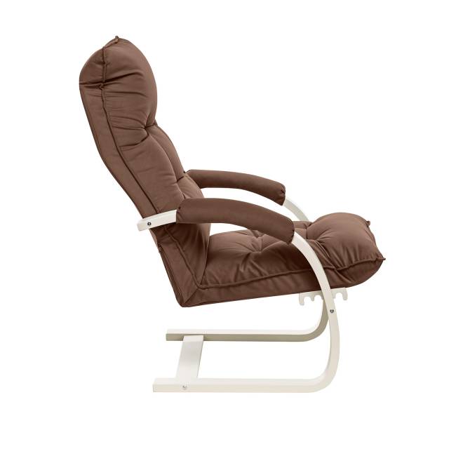 Кресло-трансформер Leset Монако Слоновая кость V23 молочный шоколад