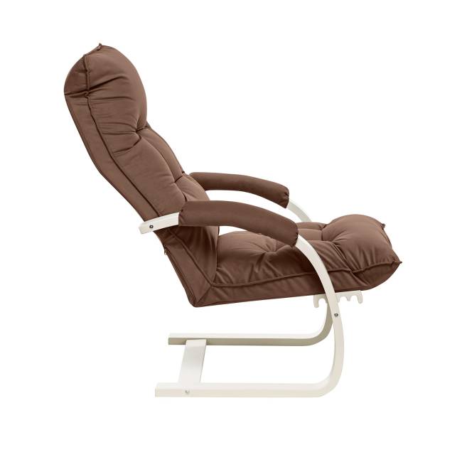 Кресло-трансформер Leset Монако Слоновая кость V23 молочный шоколад