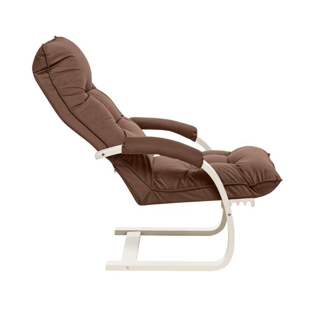 Кресло-трансформер Leset Монако Слоновая кость V23 молочный шоколад