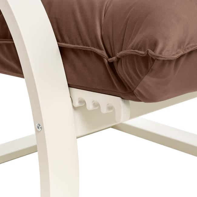 Кресло-трансформер Leset Монако Слоновая кость V23 молочный шоколад