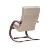 Кресло-качалка Leset Милано Орех текстура Malmo 05 (бежевый)