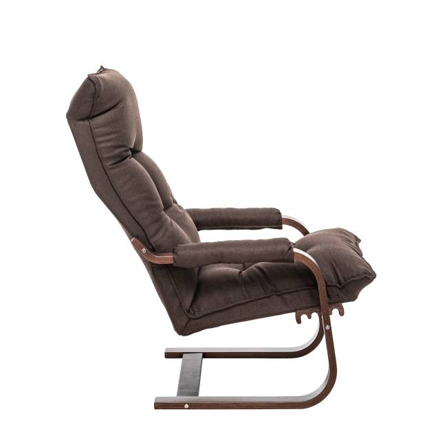 Кресло-трансформер Leset Оливер Орех текстура Malmo 28 (коричневый)
