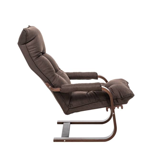 Кресло-трансформер Leset Оливер Орех текстура Malmo 28 (коричневый)
