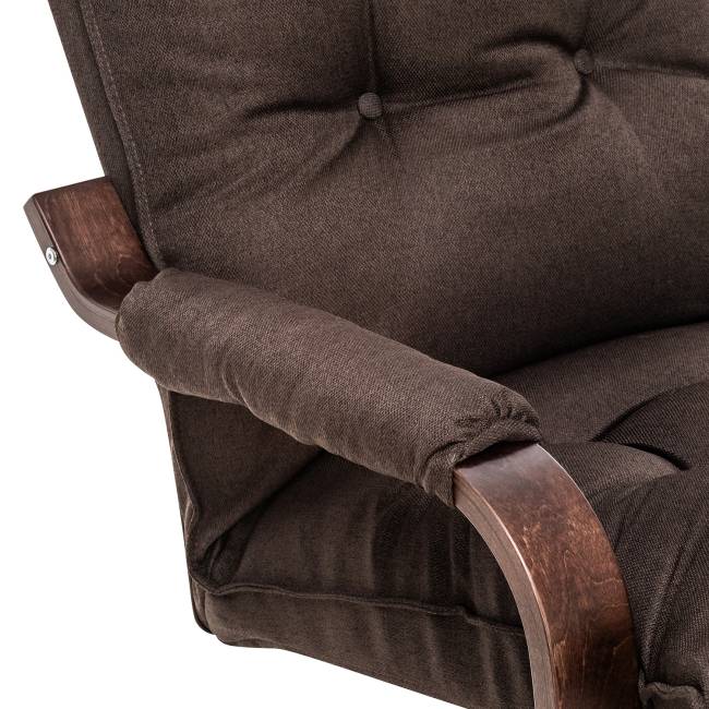 Кресло-трансформер Leset Оливер Орех текстура Malmo 28 (коричневый)