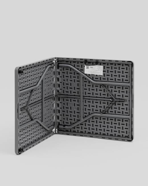 Стол-чемодан складной 152*74*74 серый