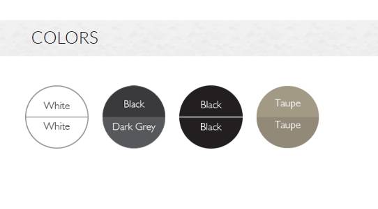 Стул пластиковый Pacific Lounge темно-серый, черный 760х800х850 мм