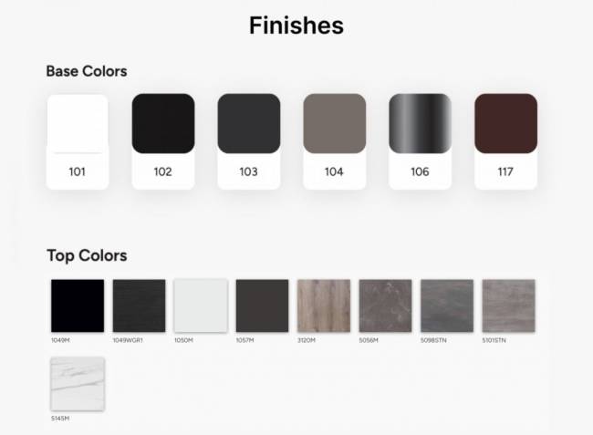 Стол ламинированный обеденный Maxima 2140х990х750 мм