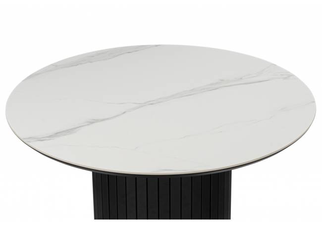 Гравент 90 белый мрамор snow white / черный