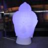 Светильник пластиковый настольный Будда Buddha Lighting голубой 220х200х340 мм