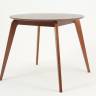 Стол Arki К 90 орех со стульями Франк ПМ орех/гусиная лапка