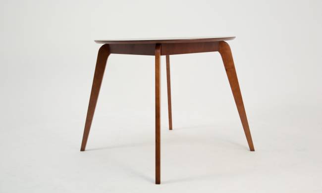 Стол Arki К 90 орех со стульями Франк ПМ орех/гусиная лапка