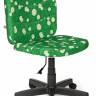 Кресло компьютерное TetChair «Степ» (Step) (Ткань «Ромашки на зелёном»)