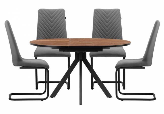 Эмелин дерево / серый / черный