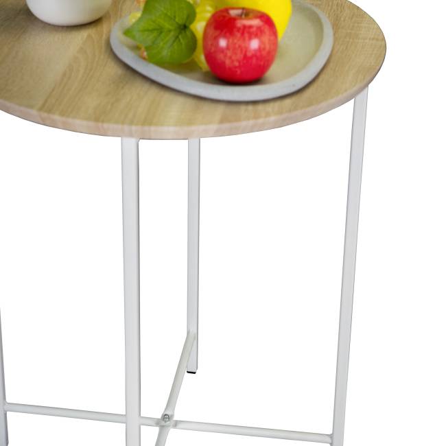 Стол журнальный BeautyStyle 16 дуб сонома/белый