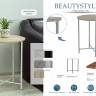 Стол журнальный BeautyStyle 16 дуб сонома/белый