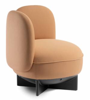 Лаунж-стул мягкий с правым подлокотником To-Go 640х500х775 мм