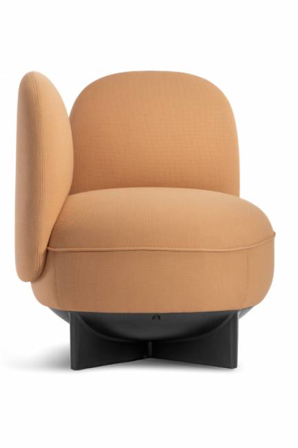 Лаунж-стул мягкий с правым подлокотником To-Go 640х500х775 мм